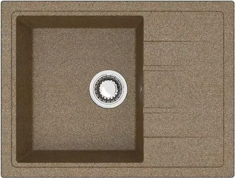 Мойка кухонная ZETT lab. T150Q009 терракот