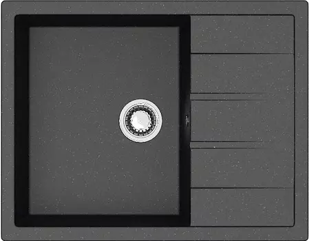 Мойка кухонная ZETT lab. T151Q004 черная