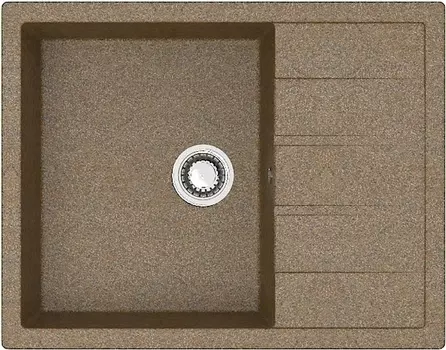 Мойка кухонная ZETT lab. T151Q009 терракот