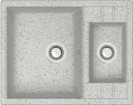 Мойка кухонная ZETT lab. T190Q010 светло-серая