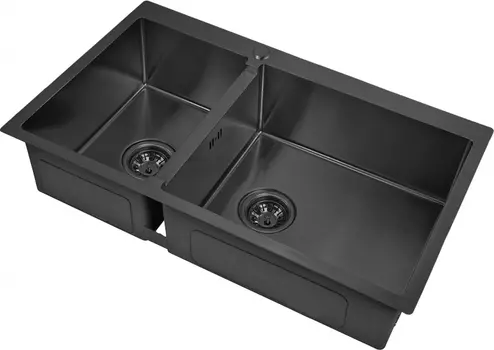 Мойка кухонная Zorg Inox PVD 78-2-51 R grafit PVD 78-2-51-R GRAFIT
