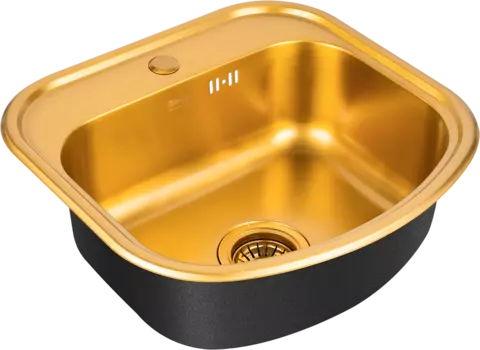 Мойка кухонная Zorg Inox PVD SZR 4749 BRONZE бронза