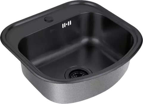 Мойка кухонная Zorg Inox PVD SZR 4749 GRAFIT графит