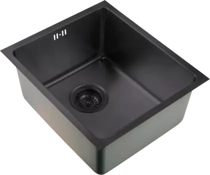 Мойка кухонная Zorg Inox PVD SZR 5050 GRAFIT графит