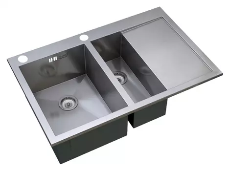Мойка кухонная Zorg Inox X X-5178-2-L