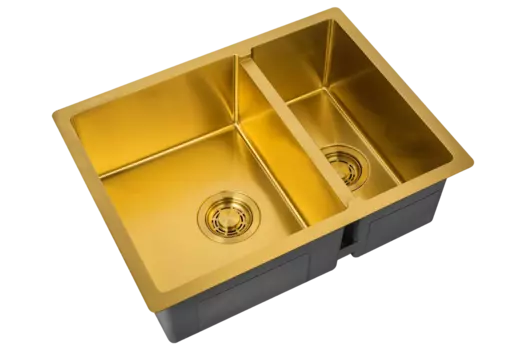 Мойка кухонная Zorg Light ZL R 580-2-440 BRONZE бронза