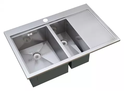Мойка кухонная Zorg Master X OLIMPIA ZM X-7852-2-L
