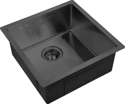 Мойка кухонная Zorg Steel Hummer SH 4444 GRAFIT