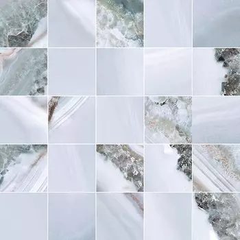 Мозаика Laparet Event 25х25, голубой MM34103