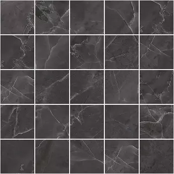 Мозаика Laparet Olimpus 25х25 черная MM34038