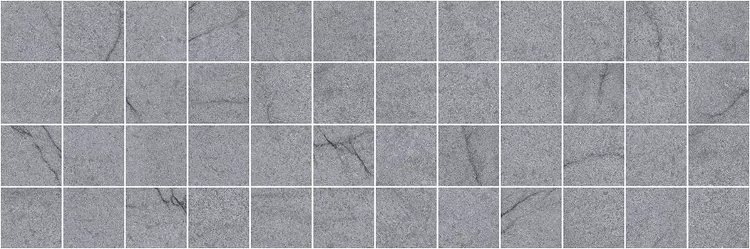 Мозаика Laparet Rock 20х60 серая MM11187