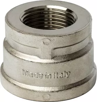 Муфта Stout SFT-0006 1 1/2х1 переходная, никелированная SFT-0006-001121