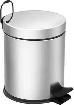 Мусорное ведро Berges Wasserhaus 121002 5 л, хром