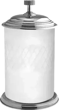 Мусорное ведро Boheme Royal Cristal Chrome стекло 10934-CR