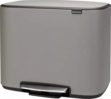 Мусорное ведро Brabantia Bo Pedal Bin 121524 11 + 11 + 11 л