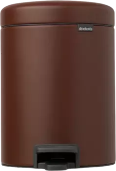 Мусорное ведро Brabantia NewIcon 208546 5 л, коричневое