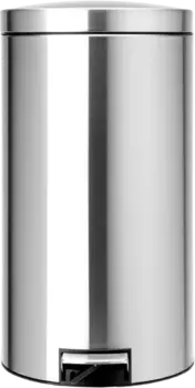 Мусорное ведро Brabantia Pedal Bin 424229 20+20 л, стальное полированное