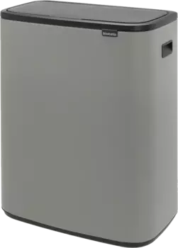 Мусорное ведро Brabantia Touch Bin Bo 221460 30+30 л, серое