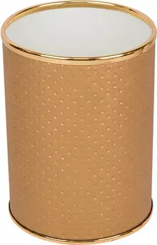 Мусорное ведро Geralis M-PGG-B золото, 3 л