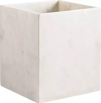 Мусорное ведро Kassatex Pietra APT-WB белое, 5 л