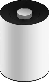 Мусорное ведро Keuco Plan 04989 белый лак, черное 04989510037