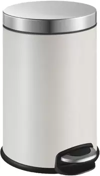 Мусорное ведро Weltwasser WW Erfie WT 8L белое 10000000901