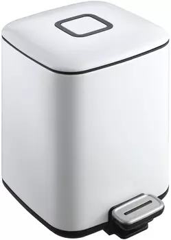 Мусорное ведро Weltwasser WW Mila WT 9L белое 10000000887