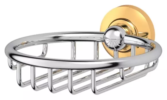 Мыльница 3SC Stilmar STI 106 хром, золото