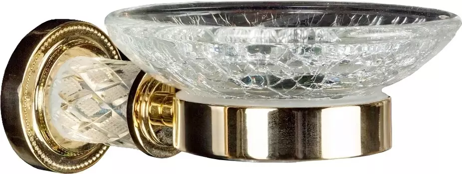 Мыльница Boheme Murano Cristal 10903-CRST-G золото