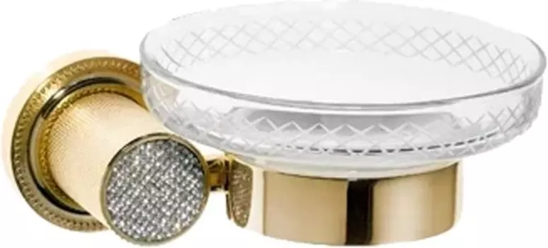Мыльница Boheme Royal Cristal Gold подвесная 10923-G