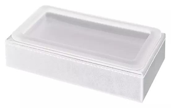 Мыльница Colombo Design Black&amp;White B9220.EPB белая