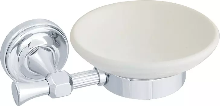 Мыльница Migliore Fortuna подвесная, керамика, хром