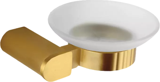 Мыльница Nofer Capri 16225.G золотая