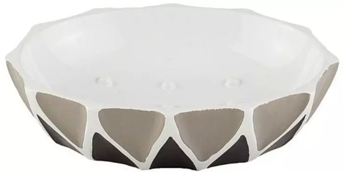 Мыльница Primanova Henry D-15711 серая