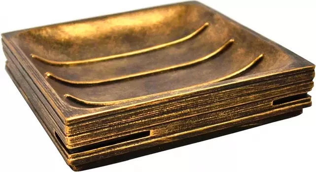 Мыльница Ridder Brick 22150348 бронзовая