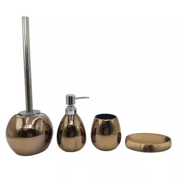 Набор аксессуаров для ванной Gid Br-gloss 50 бронза 4665307633373