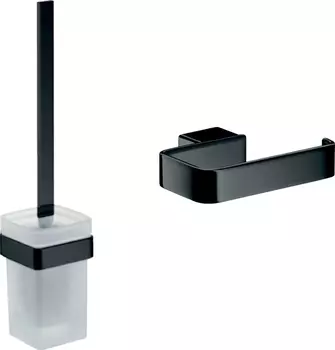 Набор Emco Loft Ершик Emco Loft 0515 133 00 подвесной, черный + Держатель туалетной бумаги Emco Loft 0500 133 01