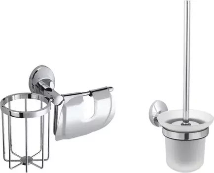 Набор Fixsen Europa Держатель туалетной бумаги FX-21809+10 + Ершик FX-21813