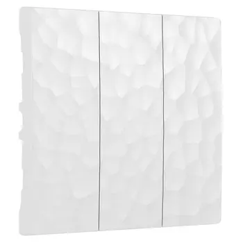 Набор клавиш Werkel Hammer для выключателя трехклавишного белый W1239001 4690389162664