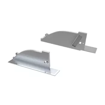 Набор заглушек Arlight ALM-ARC-Side серая правая с отверстием 026792 /026792