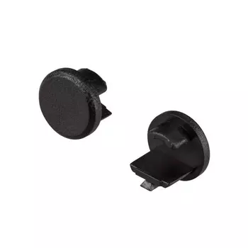 Набор заглушек Arlight Round-D10.5 Black глухая 033037 /033037