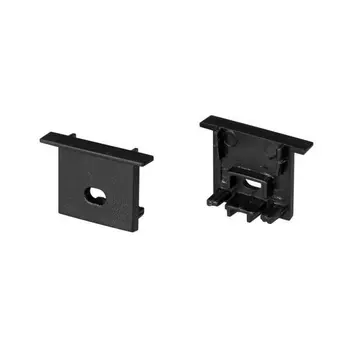 Набор заглушек Arlight SL-Comfort-1716-F Black c отверстием 031775 /031775