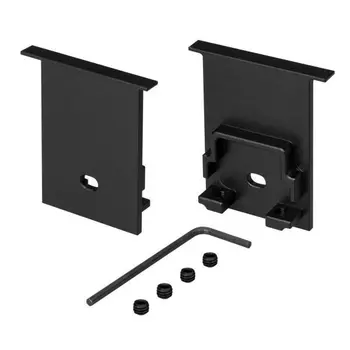 Набор заглушек Arlight SL-Comfort-3551-F Black c отверстием 031786 /031786