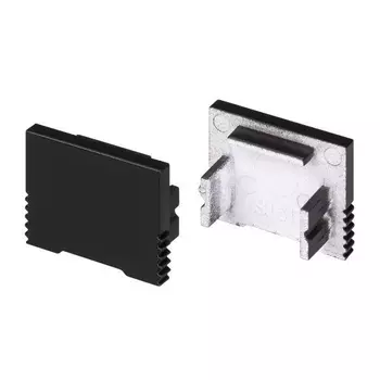 Набор заглушек Arlight SL-Slim-H13M Black глухая 034001 /034001