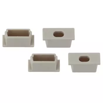 Набор заглушек сквозные ЭРА для профиля CAB251 4 шт 2206-3B