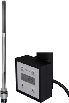 Нагревательный элемент Terma Split 600 w с блоком управления KTX3 черный, спиральный кабель с вилкой