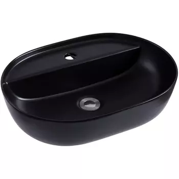 Накладная раковина Avimano Ambition 1246122 50х38 черная, матовая