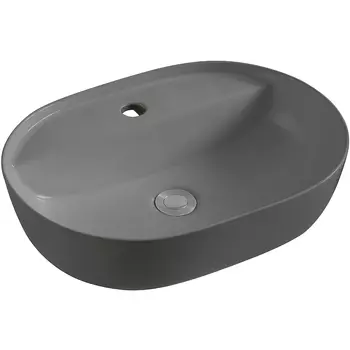 Накладная раковина Avimano Ambition 1246123 50х38 серая, матовая