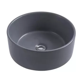 Накладная раковина Avimano Emotion 1243013 40х40 серая, матовая