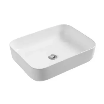 Накладная раковина Avimano Vision 1245020 50х40 белая, глянцевая